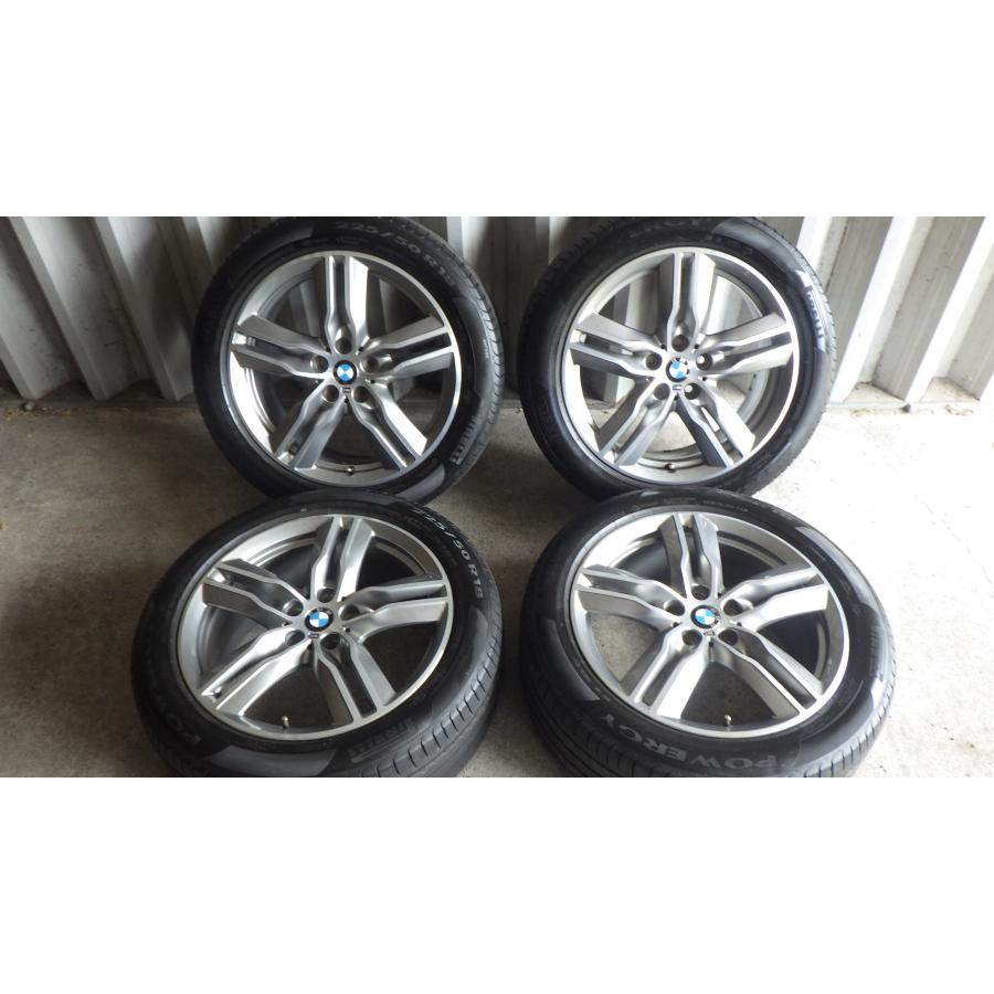 BMW BMW X1(F48) Mスポーツ 18x7.5J 5-112 ET51 2022年製 ピレリPOWER 