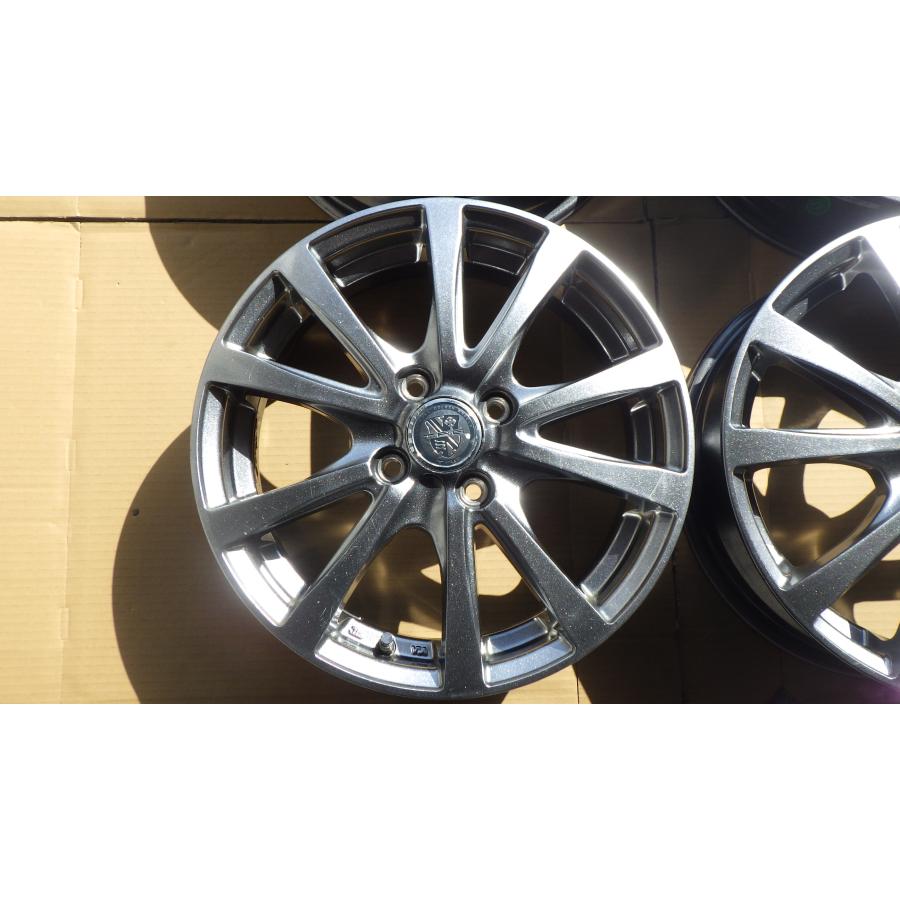 軽自動車サイズ TRGバーン 15x4.5J 4H-100 ET45 4本 080416の画像