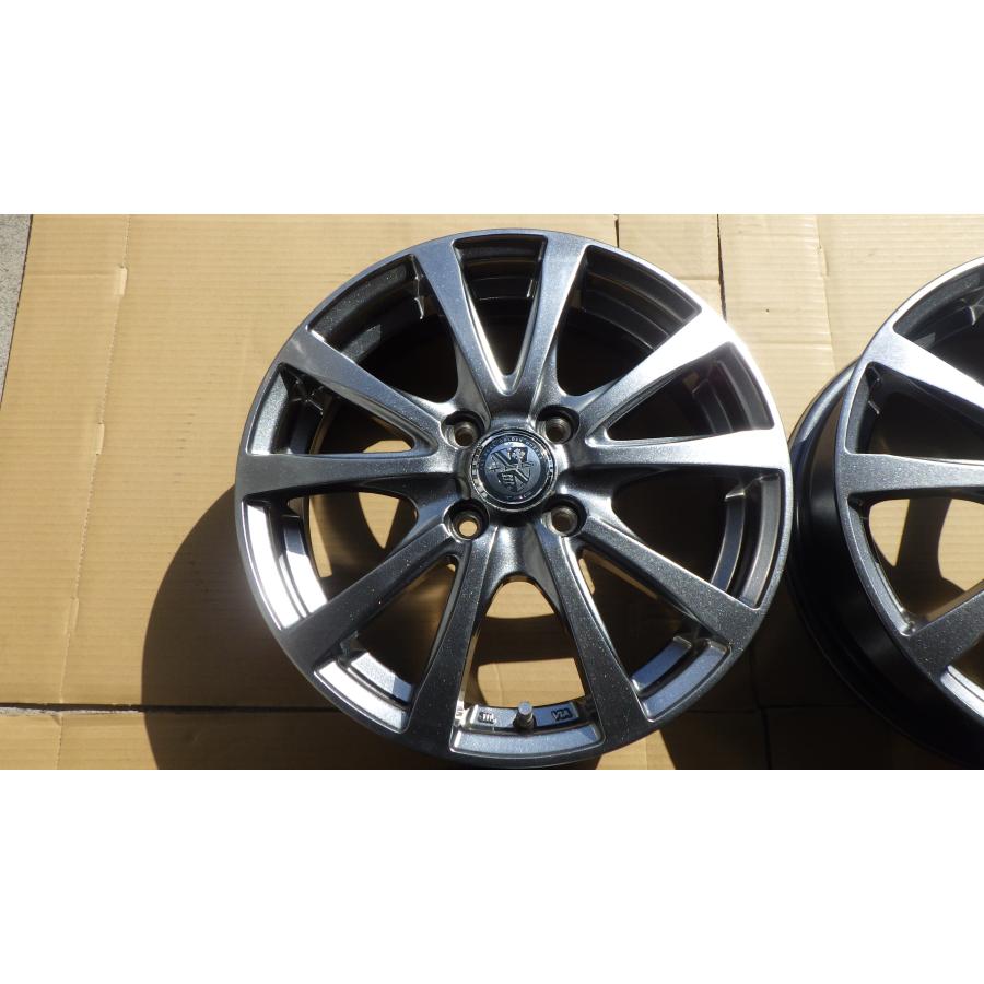 軽自動車サイズ TRGバーン 15x4.5J 4H-100 ET45 4本 080416の画像