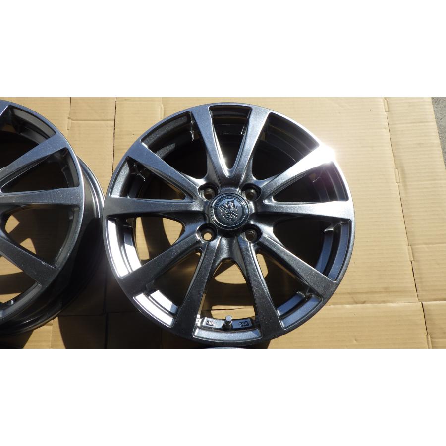軽自動車サイズ TRGバーン 15x4.5J 4H-100 ET45 4本 080416の画像