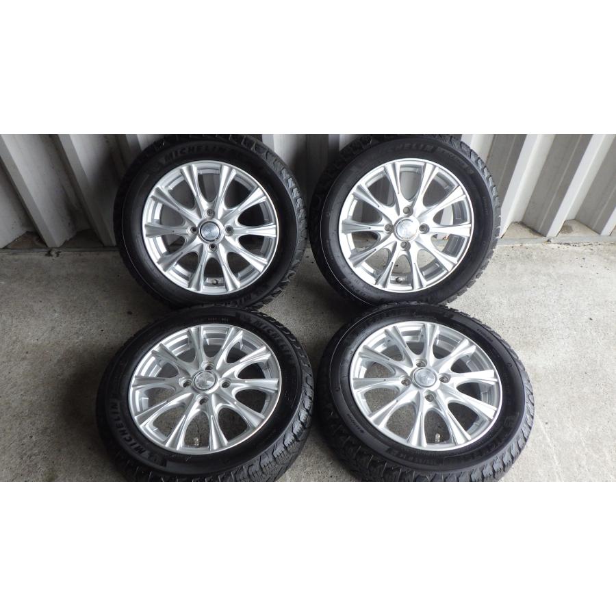 X-ICE 2024年製8.5分山！ミシュランX-ICE SNOW 155/65R14 75T WEDS