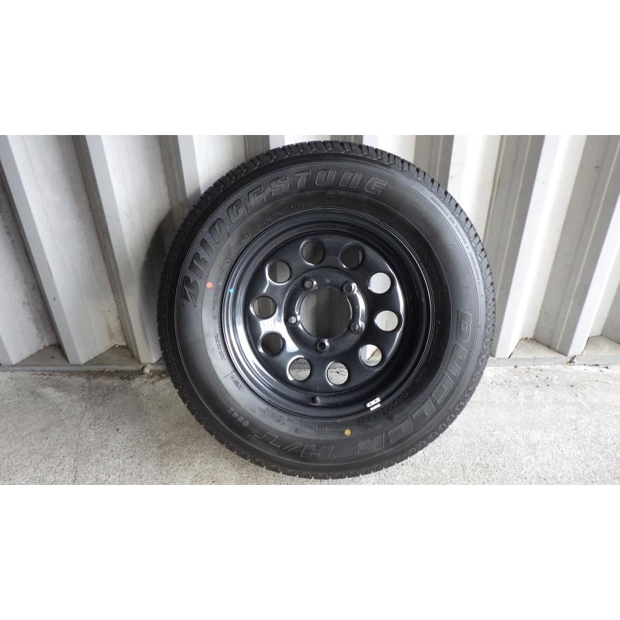 195/80R15 96Sジムニーシエラ ブリヂストン 5本 スペアタイヤ付き