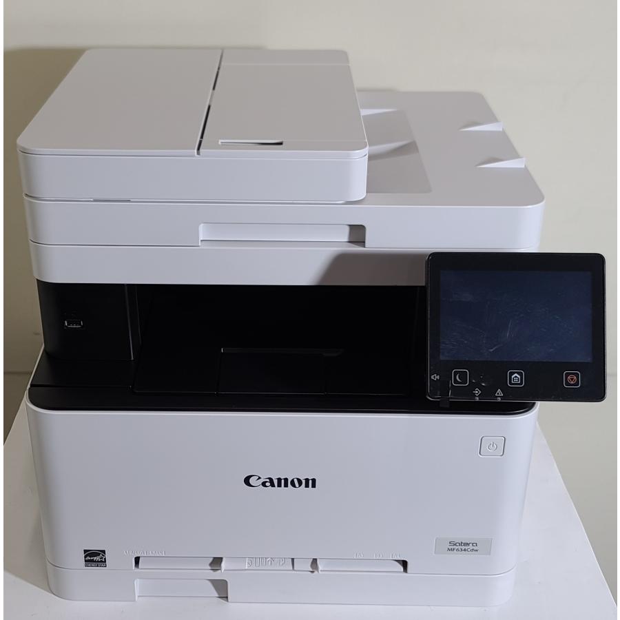 Canon A4カラーレーザー複合機 Satera MF634Cdw 中古品 動作確認済