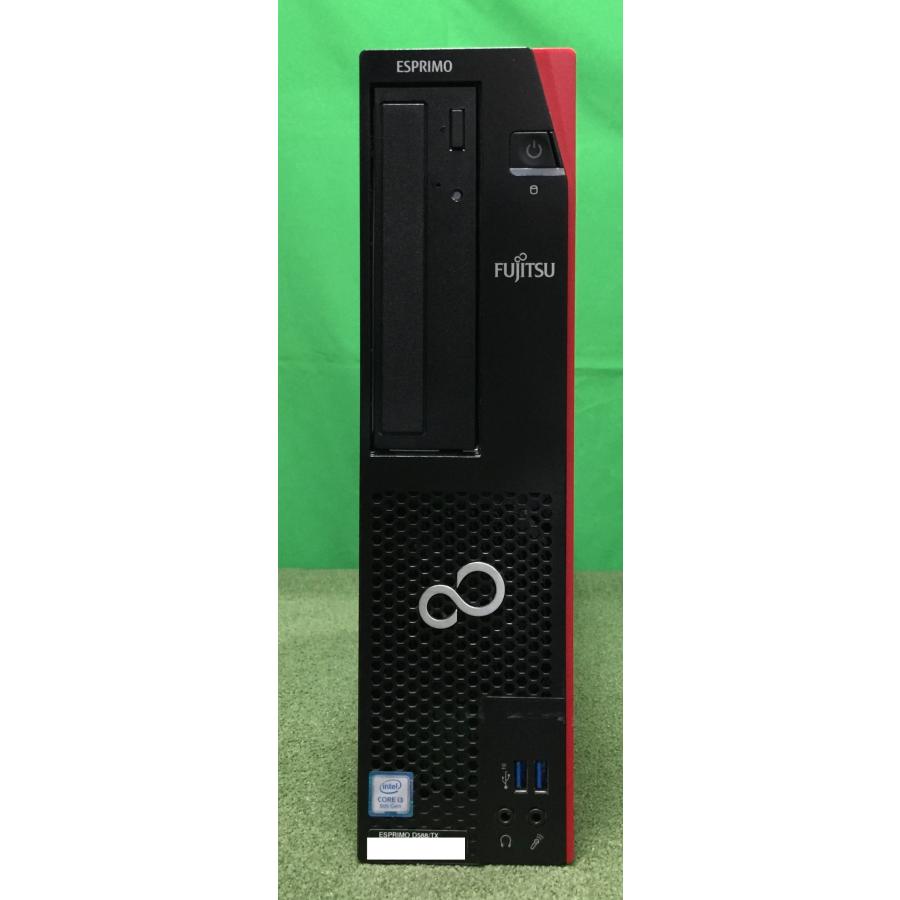 埼玉発】【FUJITSU】デスクトップPC ESPRIMO D588/TX ☆Core i3-8100