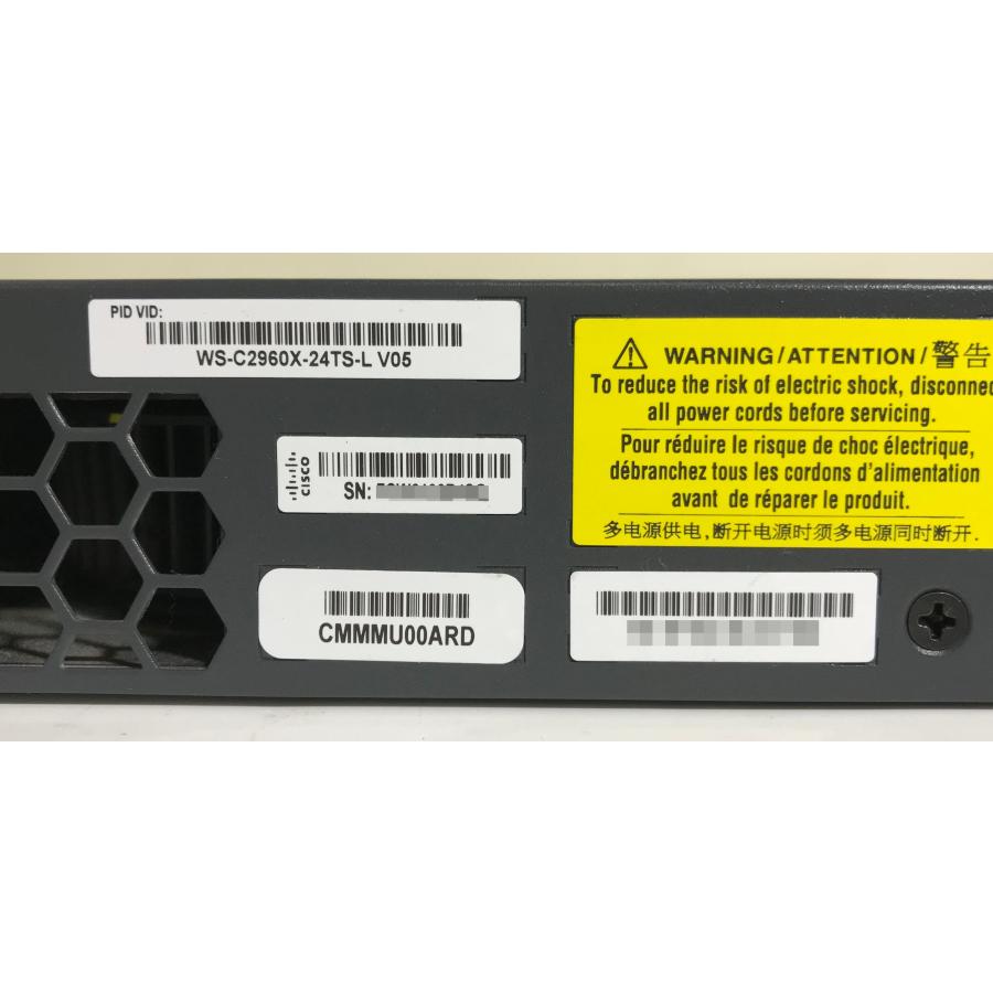 埼玉発】【CISCO】Catalyst 2960-Xシリーズスイッチ WS-C2960X 埼玉発】【CISCO】Catalyst 2960-Xシリーズスイッチ WS-C2960X