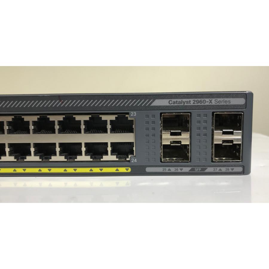 【埼玉発】【CISCO】Catalyst 2960-Xシリーズスイッチ　 WS-C2960X-24TS-L v05　★起動確認、初期化済★　(9-4097)｜tsone｜02