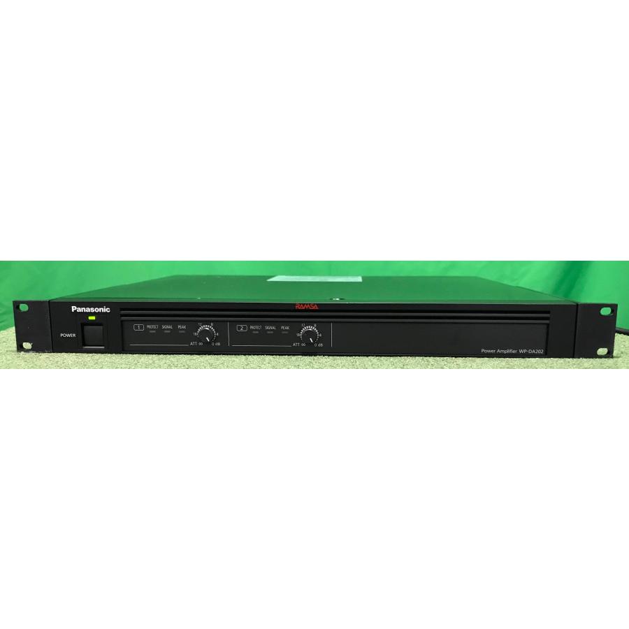 埼玉発】【Panasonic】デジタルパワーアンプ WP-DA202 ☆200W×2ch