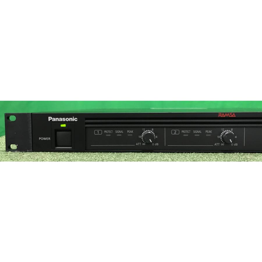 埼玉発】【Panasonic】デジタルパワーアンプ WP-DA202 ☆200W×2ch