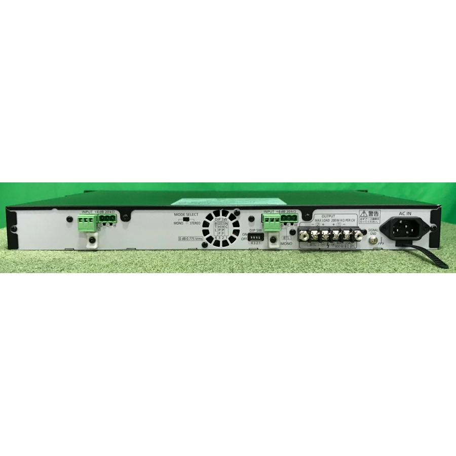 埼玉発】【Panasonic】デジタルパワーアンプ WP-DA202 ☆200W×2ch