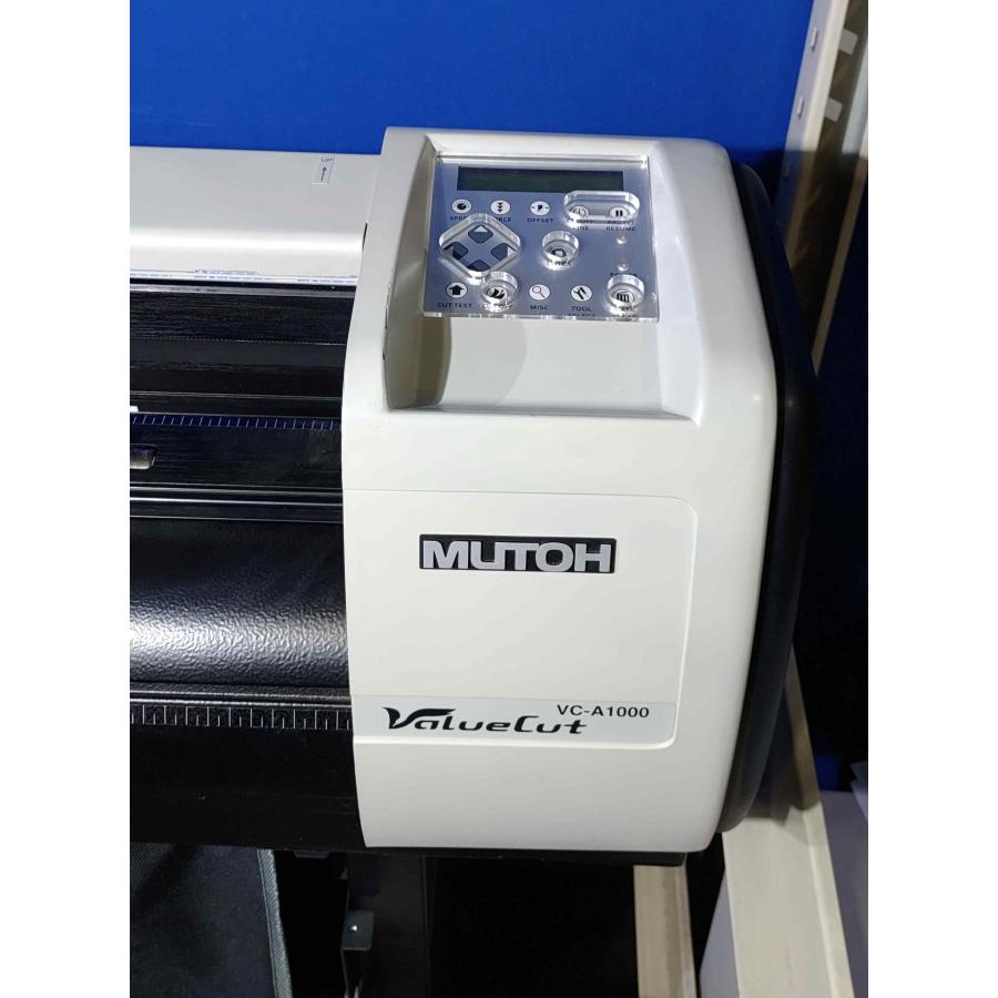 越谷発】【MUTOH】VC-A1000 アパレルカッティングプロッター ☆動作 