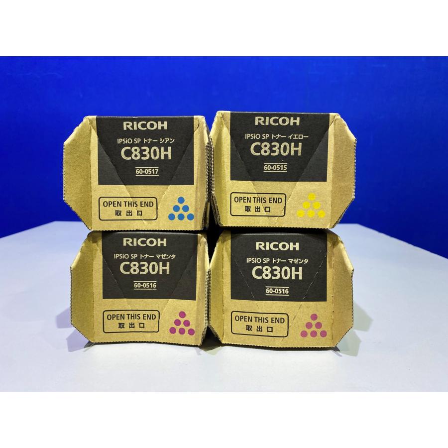 【純正新品】リコー IPSIO SP トナー C830H 3本セット リコー（RICOH） 【越谷発】【RICOH】iPSio SPトナー C830H ☆3色（C