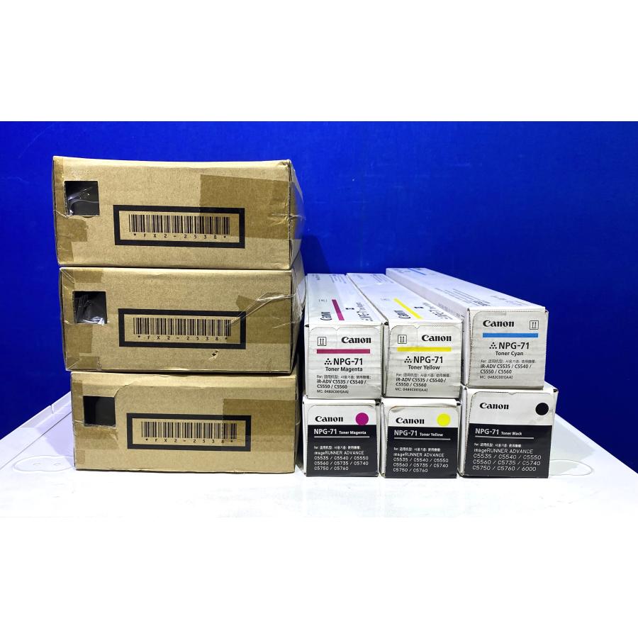 Ｃａｎｏｎ トナーカートリッジ ＮＰＧ－７１　３本セット Canon トナーカートリッジNPG-71 3個セット