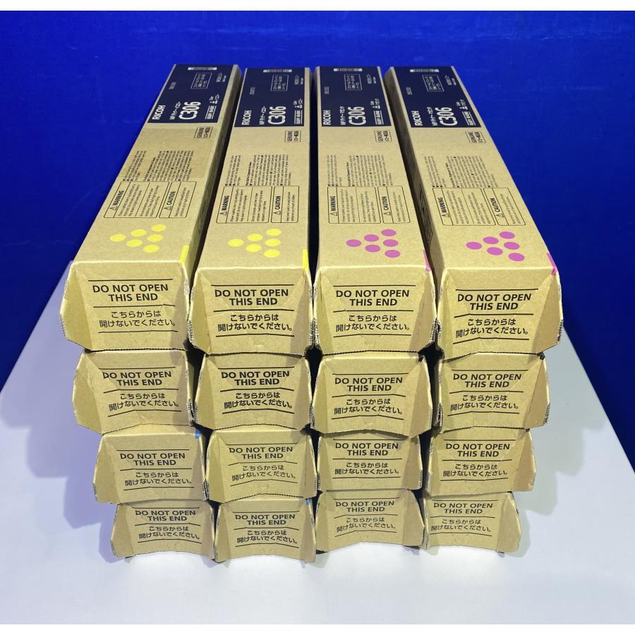 越谷発】純正未使用品【RICOH】☆ MP Pトナー C306（K×6 C×4 M×2 Y×4 