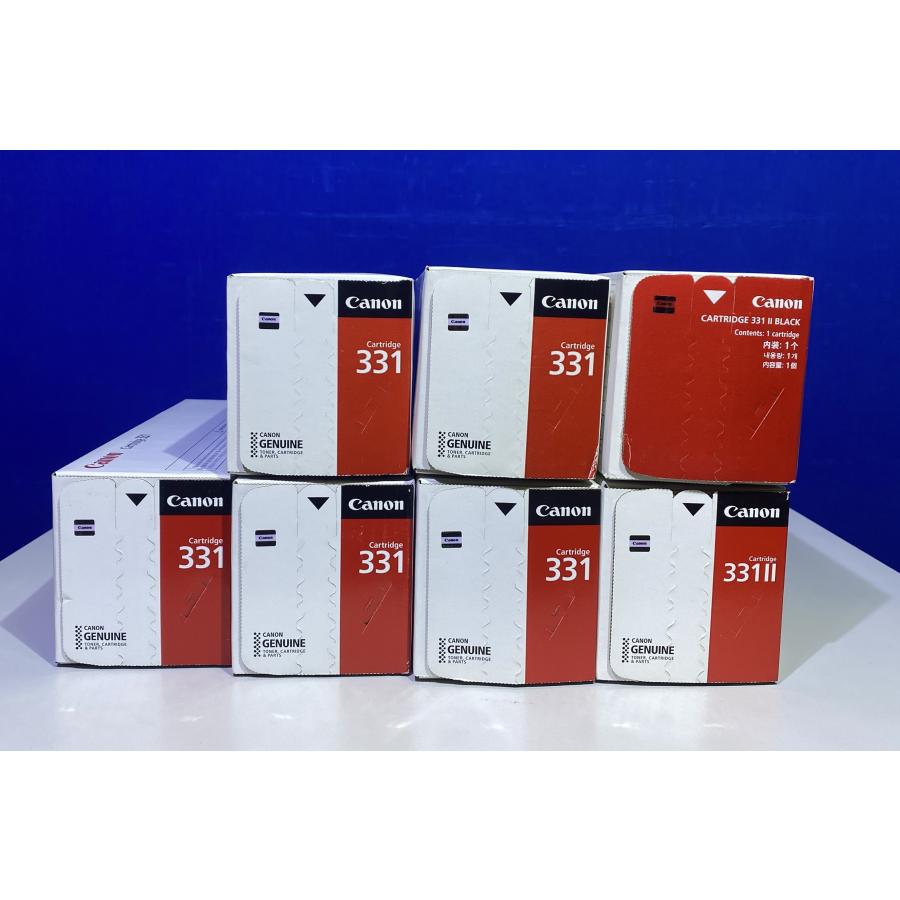 越谷発】純正未使用トナー【CANON】☆ CRG 331II / 331(K×2 C×1 越谷発】純正未使用トナー【CANON】☆ CRG 331II / 331(K×2 C×1