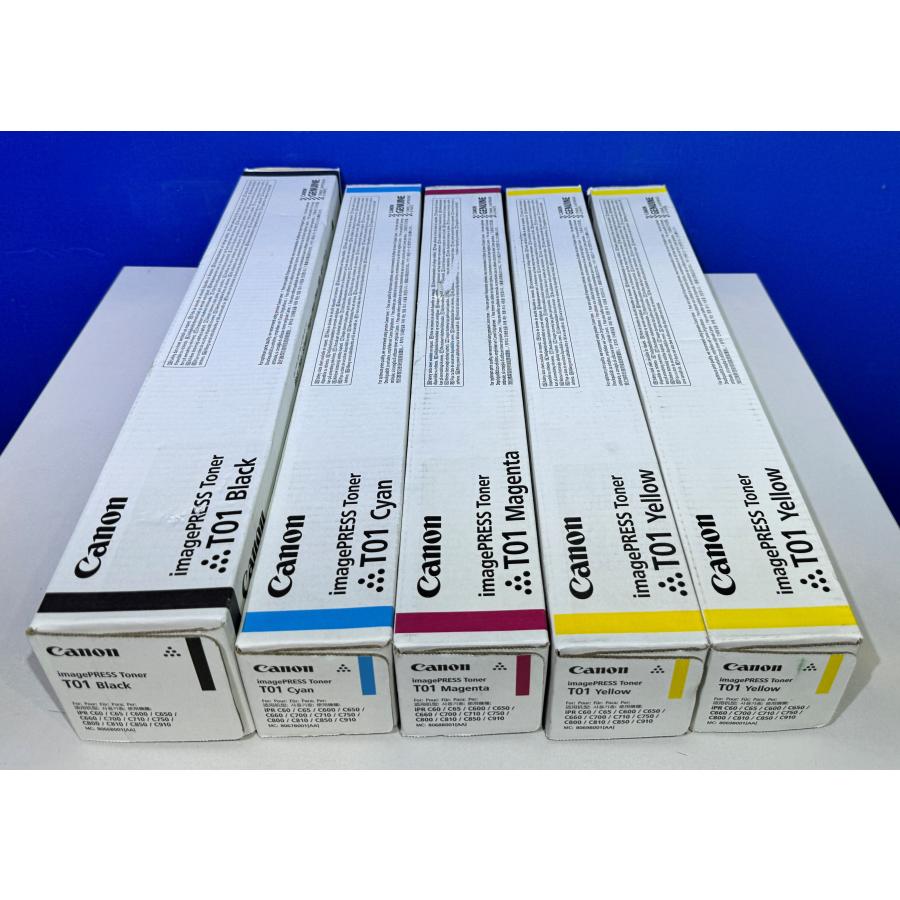 キヤノン トナー Canon imagePRESS Toner T01 4色セット 純正品