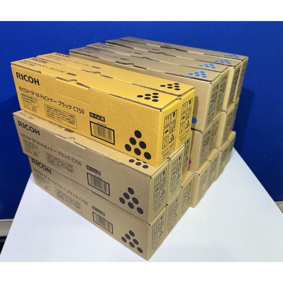 RICOH - 【未使用】リコー SP M-Pacトナー C750 4色セット リコー 【越谷発】値下げしました【RICOH】☆SPトナー C750（M