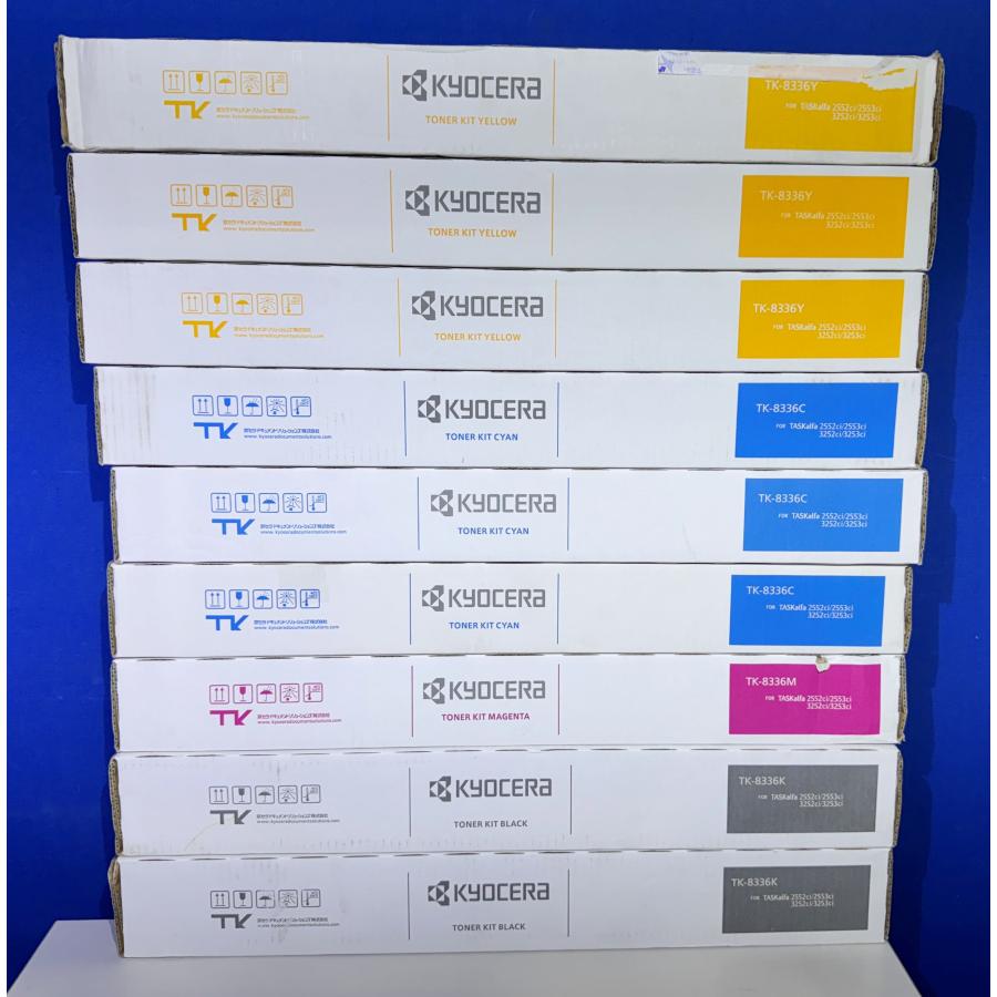 Kyocera インク4本セット 未使用 TK8336 京セラドキュメントソリューションズ 京セラミタ TK-8336