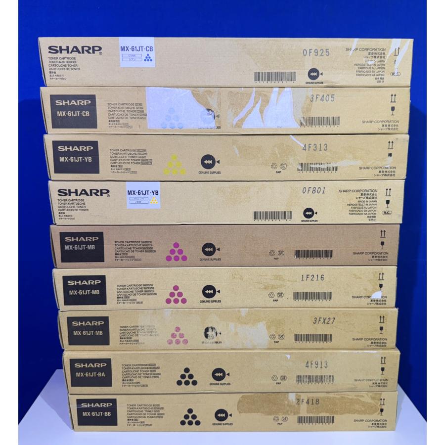 SHARP 【越谷発】【SHARP】純正未使用トナー ☆MX61JT☆ (BA×1