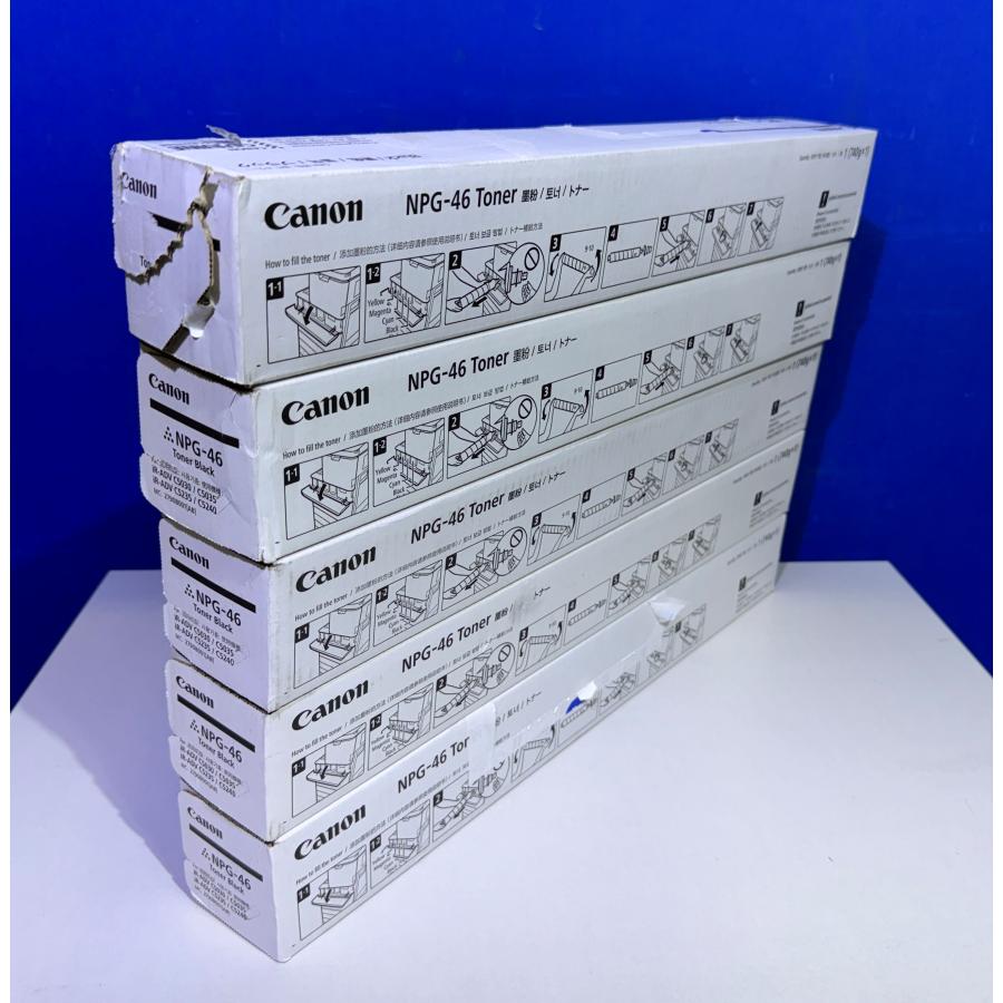 Canon - ☆未使用☆  CANON キャノン 純正 トナー NPG-46 4色セット Canon - ☆未使用☆ CANON キャノン 純正 トナー NPG-46 4色