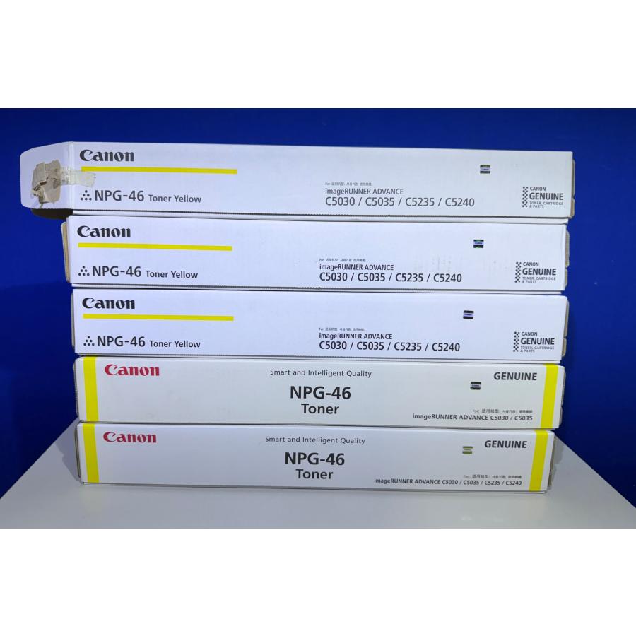 キヤノン純正トナー　NPG-46 4本セット キヤノン（CANON）NPG46 4色 トナー｜純正トナーのサンコー