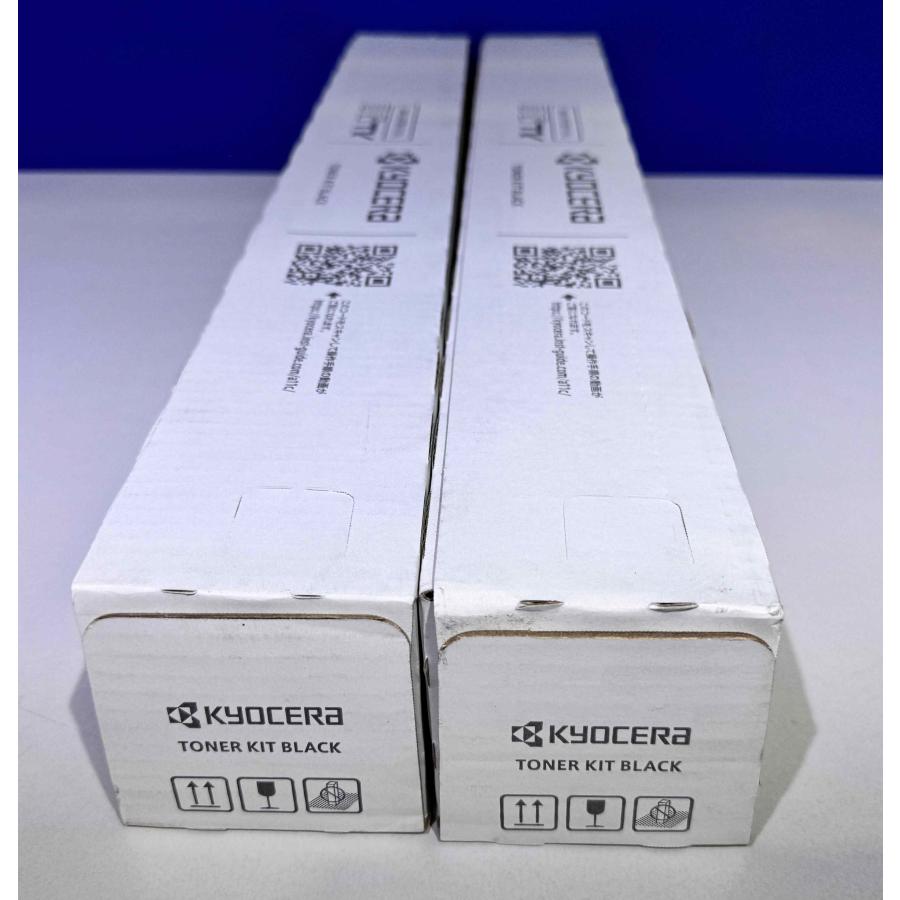 【越谷発】【KYOCERA 京セラ】 TK8376  ブラック２本 ※落書き※ ☆純正未使用品☆　(36992） | KYOCERA | 03