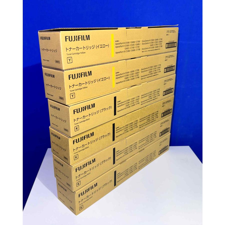 【越谷発】【FUJIFILM】 CT201582〜201585（K×4 C×4 M×3 Y×2）回収ボトル(CWAA0554)２本セット☆純正未使用品☆（37487） |  | 03