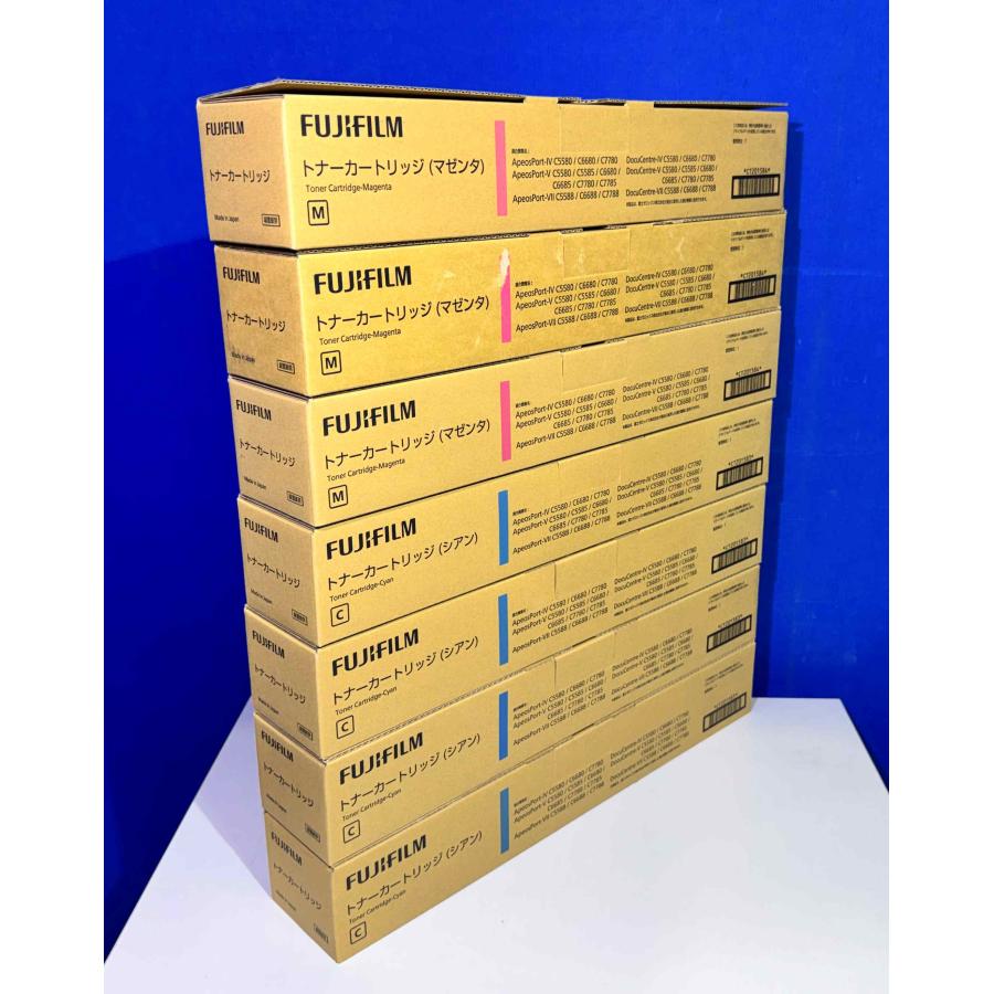 【越谷発】【FUJIFILM】 CT201582〜201585（K×4 C×4 M×3 Y×2）回収ボトル(CWAA0554)２本セット☆純正未使用品☆（37487） |  | 05