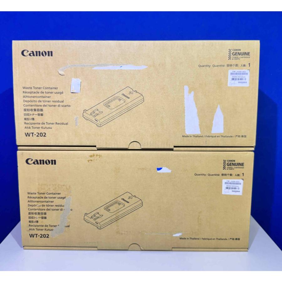 【越谷発】【CANON】純正未使用品  WT-202  廃トナー回収容器  ★ ４本セット ★ （37502） | キヤノン | 05