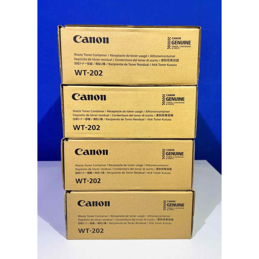 【越谷発】【CANON】純正未使用品  WT-202  廃トナー回収容器  ★ ４本セット ★ （37503） | キヤノン