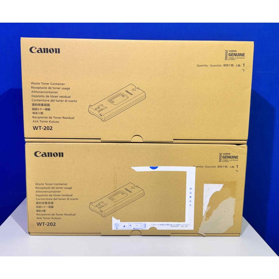【越谷発】【CANON】純正未使用品  WT-202  廃トナー回収容器  ★ ４本セット ★ （37503） | キヤノン | 04