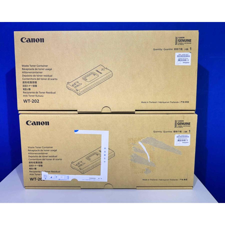 【越谷発】【CANON】純正未使用品  WT-202  廃トナー回収容器  ★ ４本セット ★ （37503） | キヤノン | 05