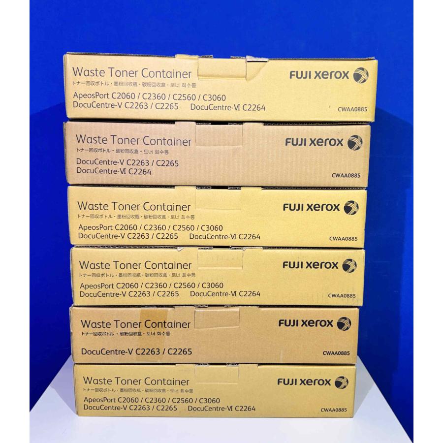 【越谷発】【FUJI XEROX】 CWAA0885　★ 廃トナー回収ボトル ６本セット　(37505) |  | 02