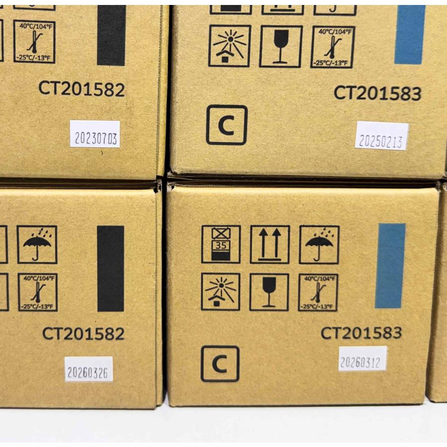 【越谷発】【FUJIFILM】 CT201582〜201585（K×2 C×2 M×2 Y×2）回収ボトル(CWAA0554)２本セット☆純正未使用品☆（37508） |  | 01