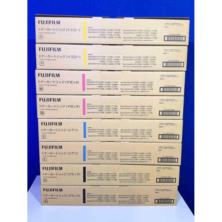 【越谷発】【FUJIFILM】 CT201582〜201585（K×2 C×2 M×2 Y×2）回収ボトル(CWAA0554)２本セット☆純正未使用品☆（37508） |  | 03