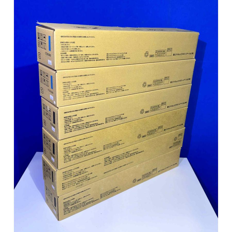 【越谷発】【FUJIFILM】 CT201582〜201585（K×4 C×2 M×2 Y×3）回収ボトル(CWAA0554)４本セット☆純正未使用品☆（37537） |  | 02