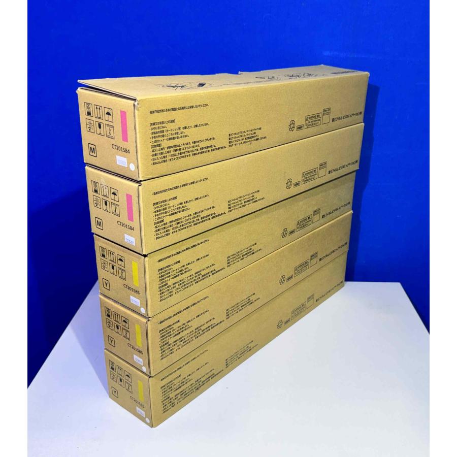 【越谷発】【FUJIFILM】 CT201582〜201585（K×4 C×2 M×2 Y×3）回収ボトル(CWAA0554)４本セット☆純正未使用品☆（37537） |  | 06