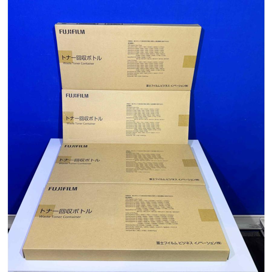 【越谷発】【FUJIFILM】 CT201582〜201585（K×4 C×2 M×2 Y×3）回収ボトル(CWAA0554)４本セット☆純正未使用品☆（37537） |  | 07