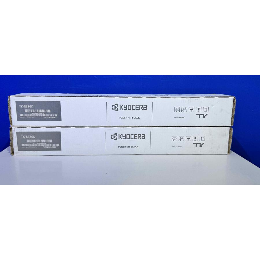 【越谷発】【KYOCERA(京セラ)】純正未使用トナー ☆ TK8336 ☆ ブラック ２本セット　　(37544） | KYOCERA | 03