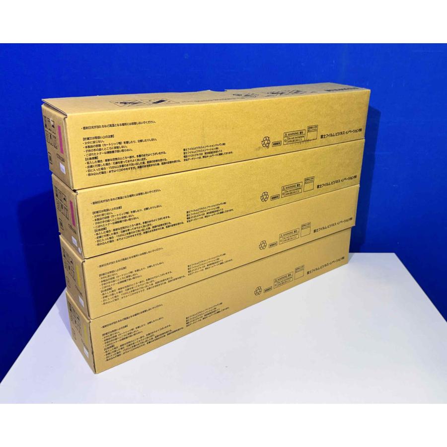 【越谷発】【FUJIFILM】 CT201582〜201585（K×3 C×3 M×2 Y×2）回収ボトル(CWAA0554)４本セット☆純正未使用品☆（37549） |  | 06