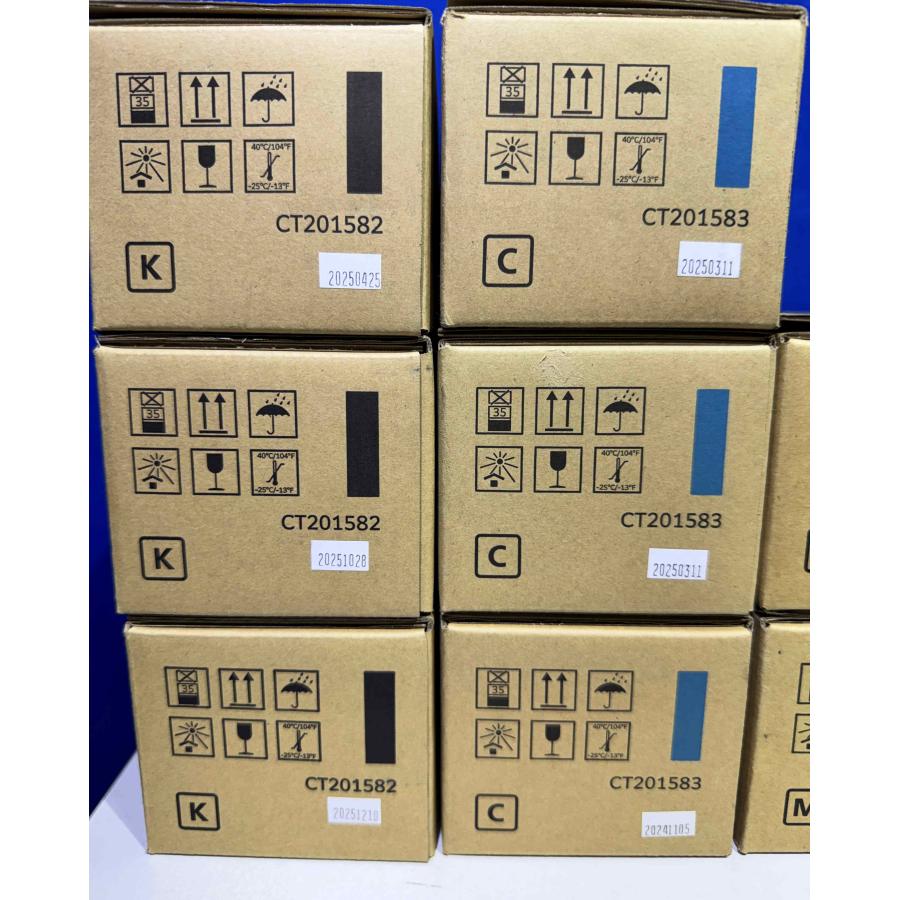 【越谷発】【FUJIFILM】 CT201582〜201585（K×3 C×3 M×2 Y×2）回収ボトル(CWAA0554)４本セット☆純正未使用品☆（37549） |  | 01