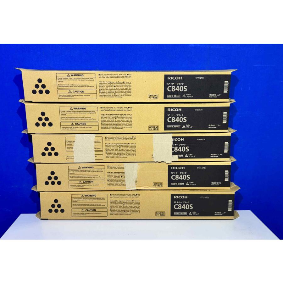 【越谷発】【RICOH】☆ RICOH　SP トナー C840S （ K×5 C×7 M×4 Y×4）合計20本！☆純正未使用品（37552） | リコー | 01