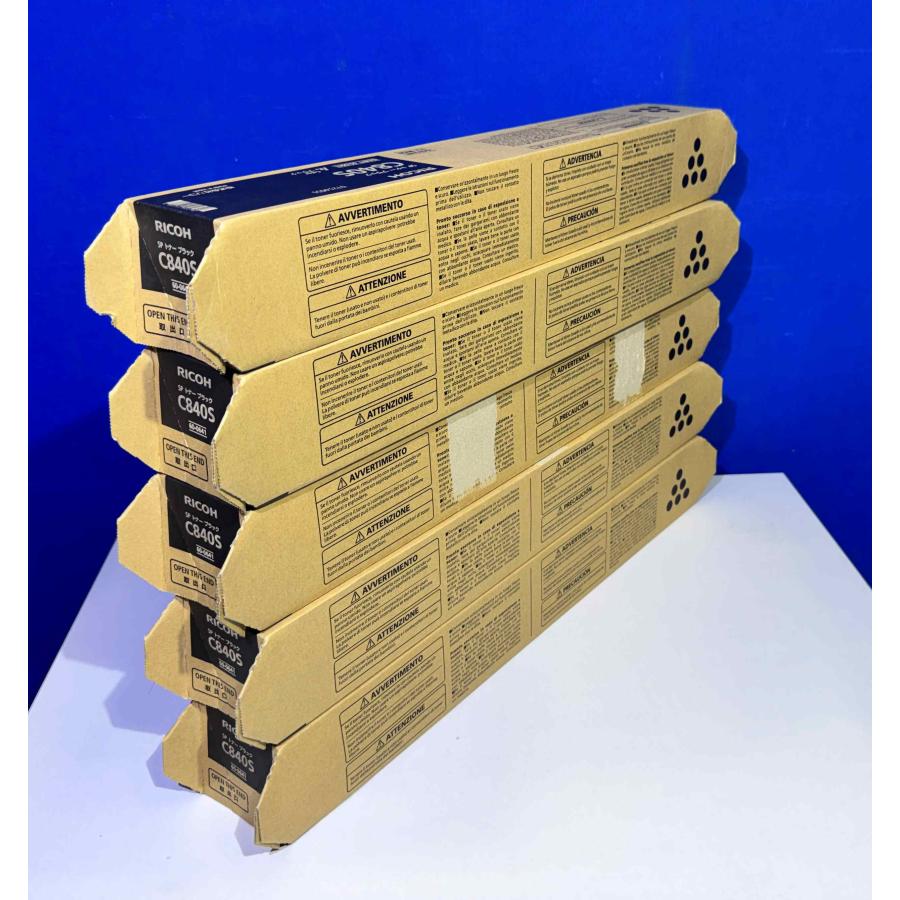 【越谷発】【RICOH】☆ RICOH　SP トナー C840S （ K×5 C×7 M×4 Y×4）合計20本！☆純正未使用品（37552） | リコー | 02