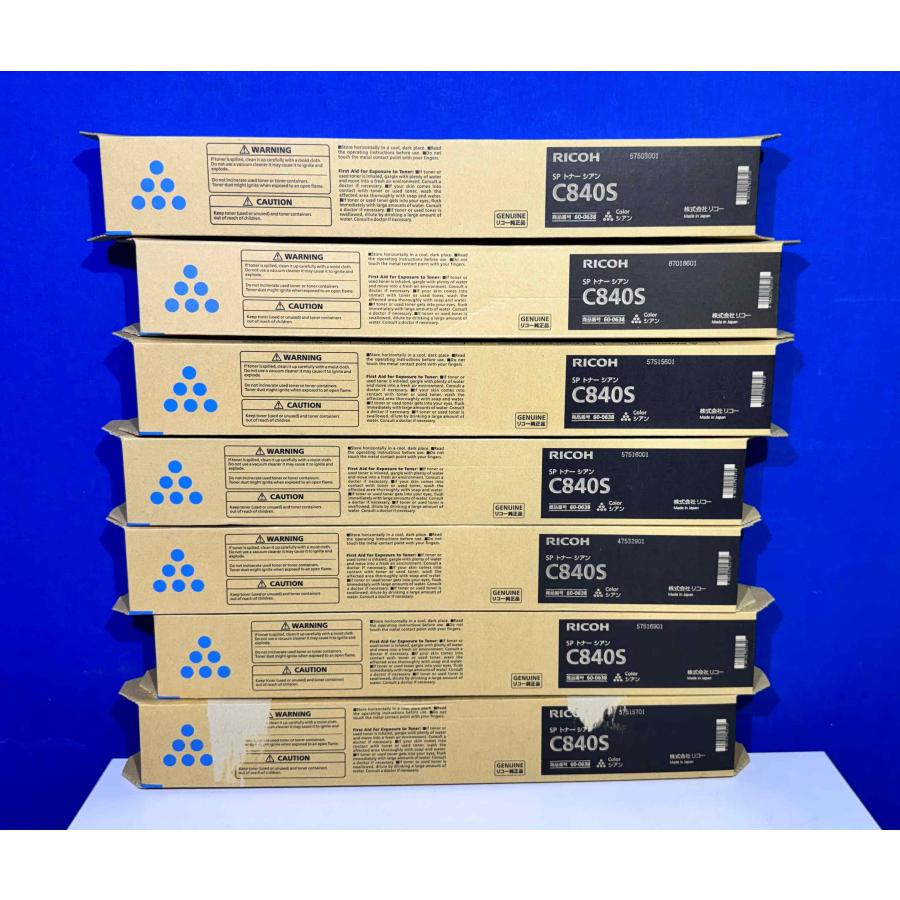 【越谷発】【RICOH】☆ RICOH　SP トナー C840S （ K×5 C×7 M×4 Y×4）合計20本！☆純正未使用品（37552） | リコー | 04