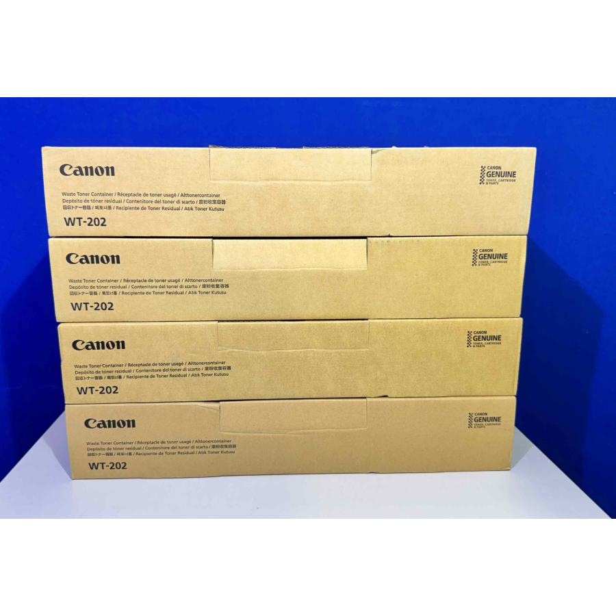 【越谷発】【CANON】純正未使用品  WT-202  廃トナー回収容器  ★ ４本セット ★ （37555） | キヤノン | 03