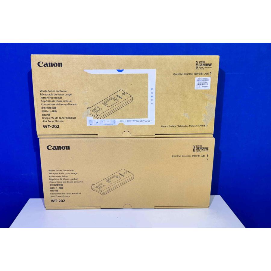 【越谷発】【CANON】純正未使用品  WT-202  廃トナー回収容器  ★ ４本セット ★ （37555） | キヤノン | 04