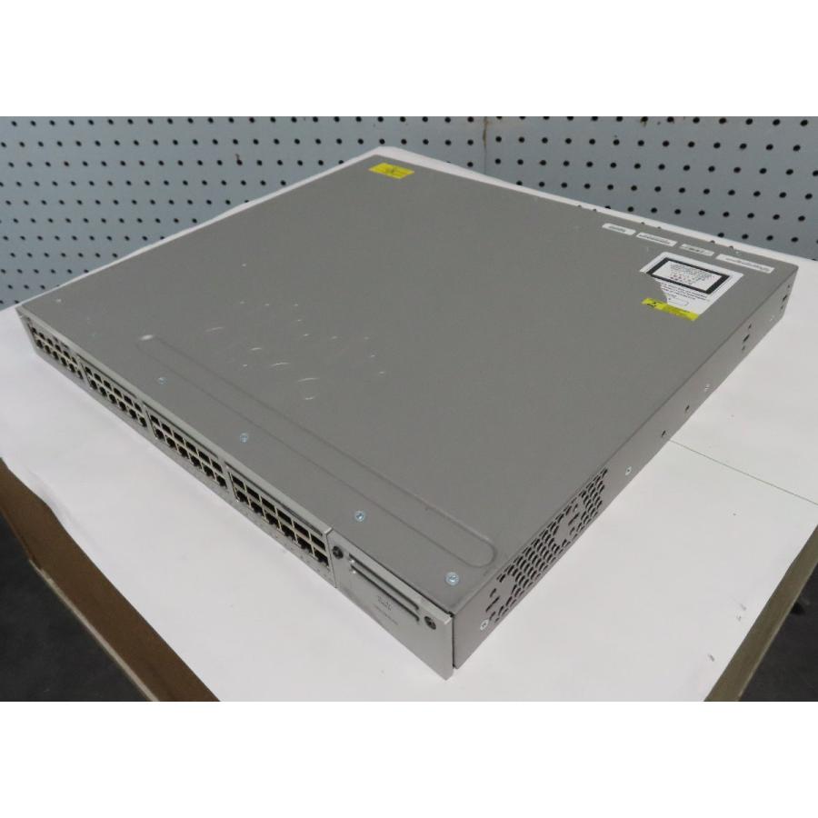 ショッピング超特価 【大阪発】【CISCO】WS-C3850-48T-L V07 初期化済、簡易動作確認済み (6218)