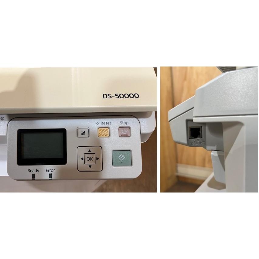 【大阪発】【EPSON】カラースキャナー☆DS-50000☆ カウンター 1，131枚　☆稼働確認済み☆ (6741)_6