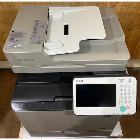 Canonキャノン A4 カラーレーザー 複合機 C350F image RUNNER ADVANCE FAX プリンター 業務用 3424枚 トナー量良好 キヤノン 【大阪発】お買い得！【CANON】A4機 カラー複合機 ☆ iR-ADV