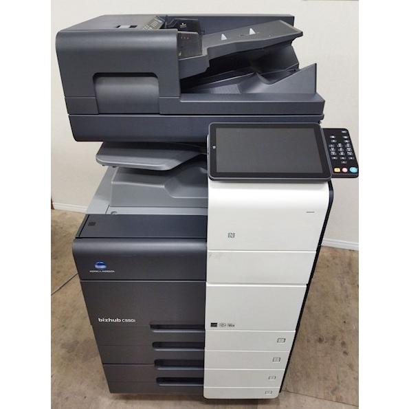 【大阪発】【KONICAMINOLTA】モノクロ複合機☆bizhub C550i☆カウンター 20,182枚 ☆テンキー付！☆動作確認済☆ (7823) | コニカミノルタ | 01