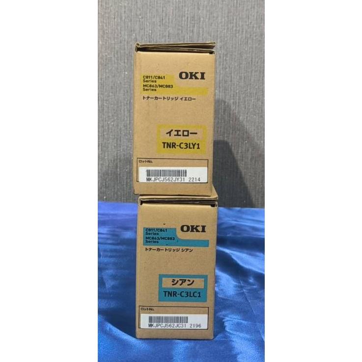 【大阪発】【OKI】純正未使用品★ TNR-C3LC1 ×1 / TNR-C3LY1 ×1 ★（8585） | 沖データ | 02